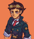 Ryuu in his alt outfit